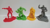 Lote Marvel Toyng Vingadores Avengers Plástico 5 Cm 