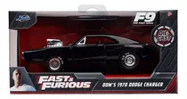 Jada 1:32 Dom's 1970 Dodge Charger Negro F&f Caja 