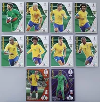Lote Com 10 Cards Copa 2018 - Seleção Brasileira - Brasil