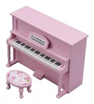 Muñeca En Miniatura Piano Mini Piano Casa De Muñecas