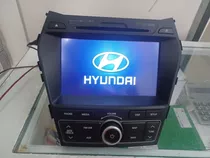 Central Multimídia Original Hyundai Santa Fé 2018 Até 2022