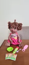 Boneca Baby Alive Hora De Comer Negra 