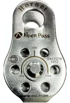 Polia Pequena Hornet Inox 24kn Fixa Para Alpinismo - Alpenpass