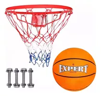 Aro De Basketball Profesional + Pelota + Red Basket - El Rey