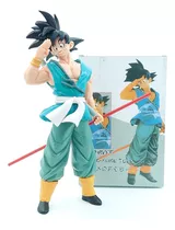 Figura Goku Adulto Baculo Largo Anime De Colección