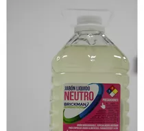 Jabon Liquido Neutro Brickman Suministros Galon 3 Lts