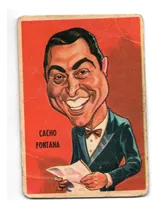 Figurita Tarjeton Futbol Sport 1967 N° 120 Fontana