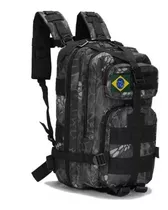 Mochila Militar Assalt Tática Masculina Feminina Impermeável