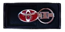 De Lujo Llavero Logo Marca Toyota Metálico Grueso X 3unds