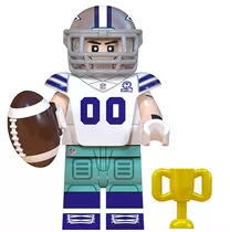 Dallas Cowboys Nfl Futebol Americano Blocos Boneco