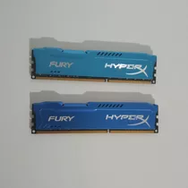 Memória Ram 8gb Ddr3 Kingston Fury Hyper X 1666mhz