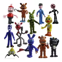 Five Nights At Freddys - Kit Com 12 Bonecos - Pronta Entrega