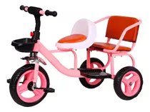 Triciclo Doble Metalico Infantil  (original)