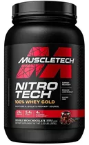 Nitro Tech 100% Whey Gold Muscletech Proteína 2 Lb Cookies & Cream