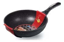 Wok Fondo30cm Plano Antiadherente Uso Domestico Maifanshi