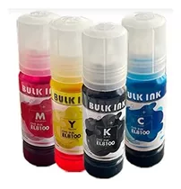 Kit 4 Tintas Bulk Ink L3150/l3110/l Coloridas 70ml