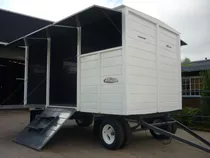 Acoplado 4 Mts Carro Taller Rodante Trailer Obrador Movil