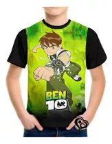 Camiseta Ben 10 Masculina Desenho Omniverse Infantil Blusa