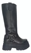 Borcegos Botas Mujer 100% Cuero Vacuno Caña Metal 1200