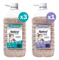 Piedras Aglutinantes Gatos Rubicat 3 Classic + 1 Lavanda K9