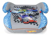 Assento Infantil Carro Multikids Baby Hot Wheels Modern Cor Azul/cinza