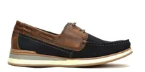 Mocasin De Cuero Democrata Hombre Flow Premium 252104 