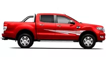 Calco Ploteo Lateral Genesis Ford Ranger M Calcomania Vinilo