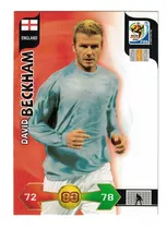 Carta David Beckham Adrenalyn Xl Mundial Suráfrica 2010 