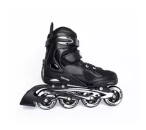 Patin Roller Inline Fitness Adulto Negro Talla M Hook