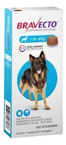 Bravecto 20 A 40 Kg Comprimido Antipulgas E Carrapatos Cães