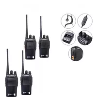 Kit 4 Radio Walk Talk Comunicador 16 Ch 12km Baofeng 777s