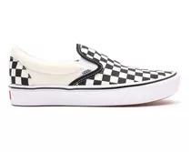 Tênis Comfycush Slip On Classic Checkerboard Unissex.