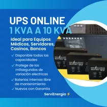 Ups Online De 1 Kva, 2 Kva, 3 Kva, 6 Kva, 10kva 