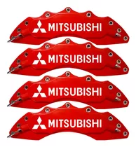Capa De Pinça 4pç Tuning Mitsubishi Todos Anos/modelo + Cola