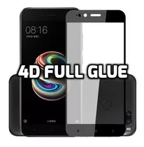Película Vidro 4d Full Glue Xiaomi Mi A1 Mia1 Cola 100% Tela