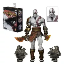 Figura De Acción De God Of War 3 Kratos Con Accesorios