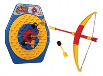 Brinquedo Arco E Flecha Infantil Com Dardos E Alvo -elka 463