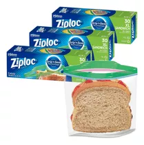 Bolsas Ziploc Xl Para Sándwiches Y Refrigerios, Bolsas De Al