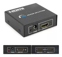 Splitter Hdmi 2 Puertos 4k 2k 3d Multiplicador 1x2 1080p