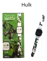 Reloj Inteligente Para Niños Super Héroes Hulk / Iroman