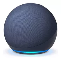 Amazon Echo Dot 5th Gen Com Assistente Virtual Alexa Deep Sea Blue 110v/240v