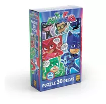 Puzzle 30 Peças Pj Masks Grow