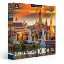 Quebra Cabeça Grande Palácio De Bangkok 1000 Peças - Toyster