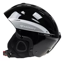 Casco Ski Snowboard Negro Con Funda Protectora / Mmountain