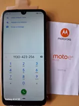  Moto E6 Plus 64 Gb  Nedro Y Plateado 4 Gb Ram Impecable