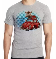 Camiseta Infantil Top Fusca Falasse Carro Volkswagen Herby