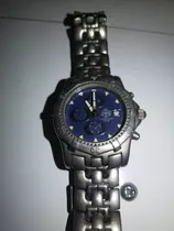 Reloj Sug 1883 Chronograph 10a Tm Azul Con Pulsera De Titani