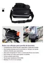 Bolso / Alforja Para Moto Y Bicicleta