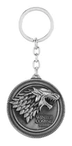 Llavero Casa Stark M2 Lobo Juego De Tronos Game Of Thrones