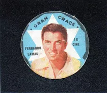 Gran Crack 1957, Figurita N° 18 Fernando Lamas, Actor. Mira!